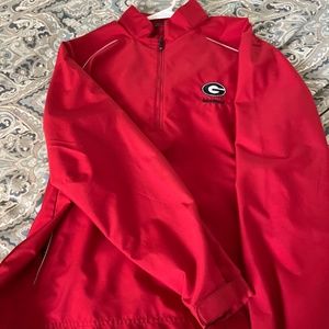UGA Golf pullover / windbreaker / rain coat